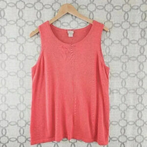 Chico's Hot Pink Tank Top Women's  XL  -7968/8